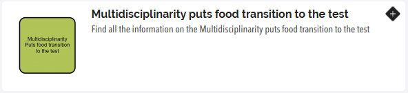 Multidisciplinarity button